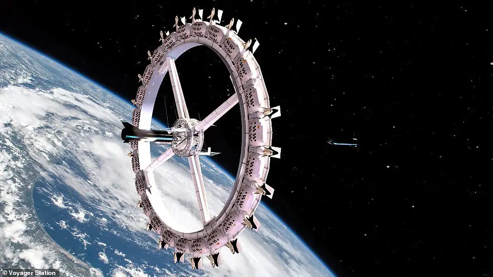 El primer hotel espacial pretende abrir sus puertas en 2027