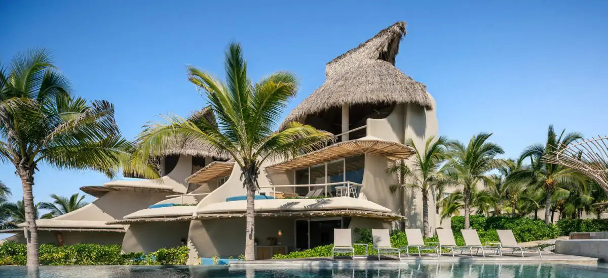 Un espectacular desarrollo de lujo en la costa mexicana inspirado en la obra de Frank Lloyd Wright