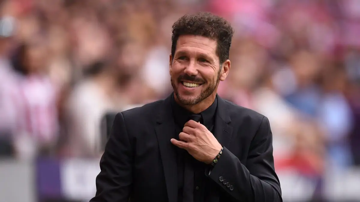 Simeone: «La Liga siempre es cosa de dos»