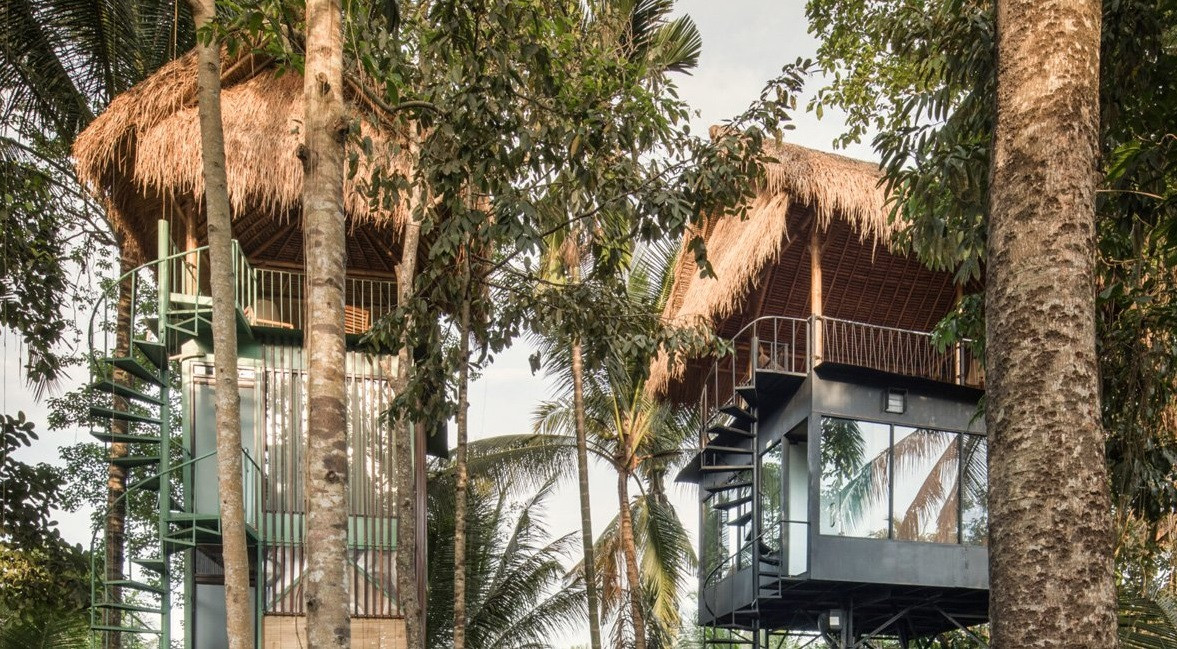 vértice Muestra Capilla Un hotel en altura con forma de cabaña para disfrutar de la naturaleza  exuberante de Bali - edicionlimitada.es
