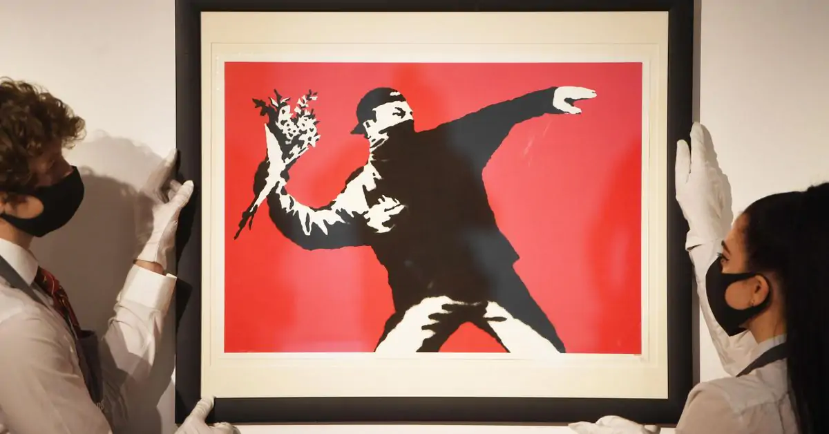 Sotheby’s aceptará pagos con criptomoneda en la subasta de una obra de Banksy