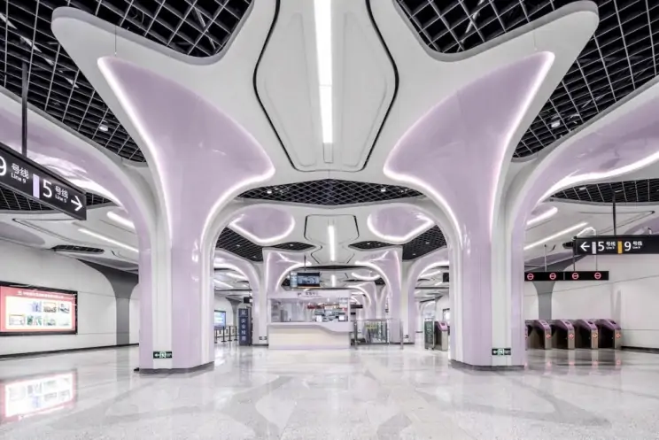 La primera línea de metro totalmente automatizada en China abre al público