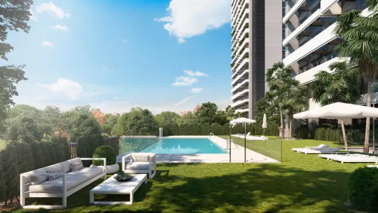 Stoneweg vende el 75% de las viviendas de su proyecto Skyline en Madrid