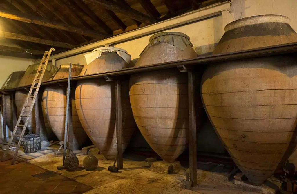 Rioja cria vino en tinajas de barro