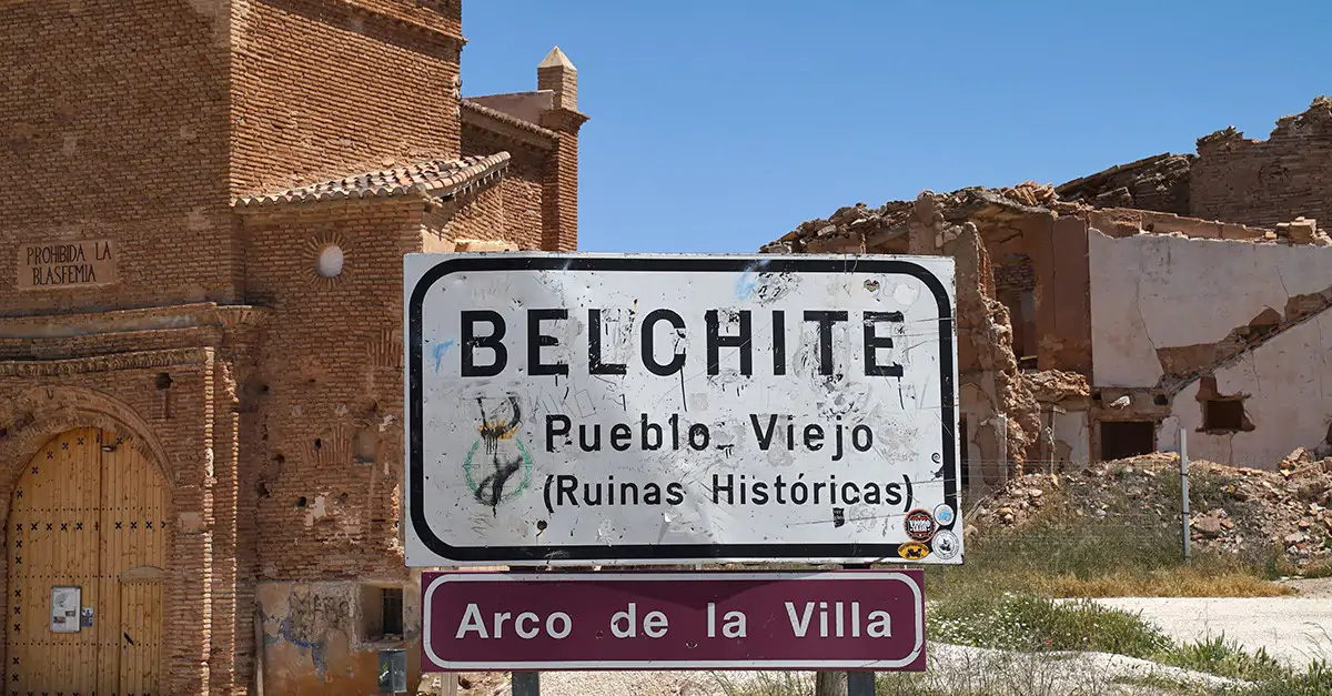 Belchite, un pueblo maldito