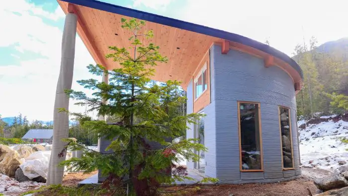 Un refugio en Canadá construido con una impresora 3D se alquila en Airbnb