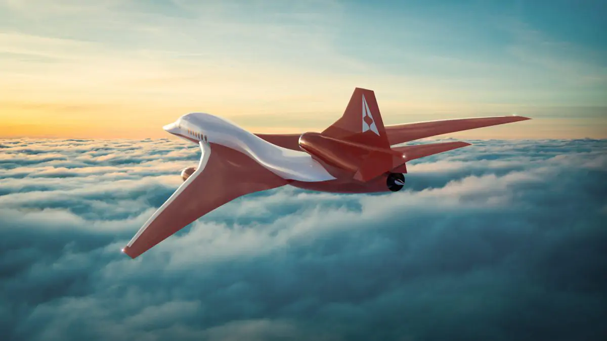 El avión supersónico que cruzará el Atlántico en 90 minutos
