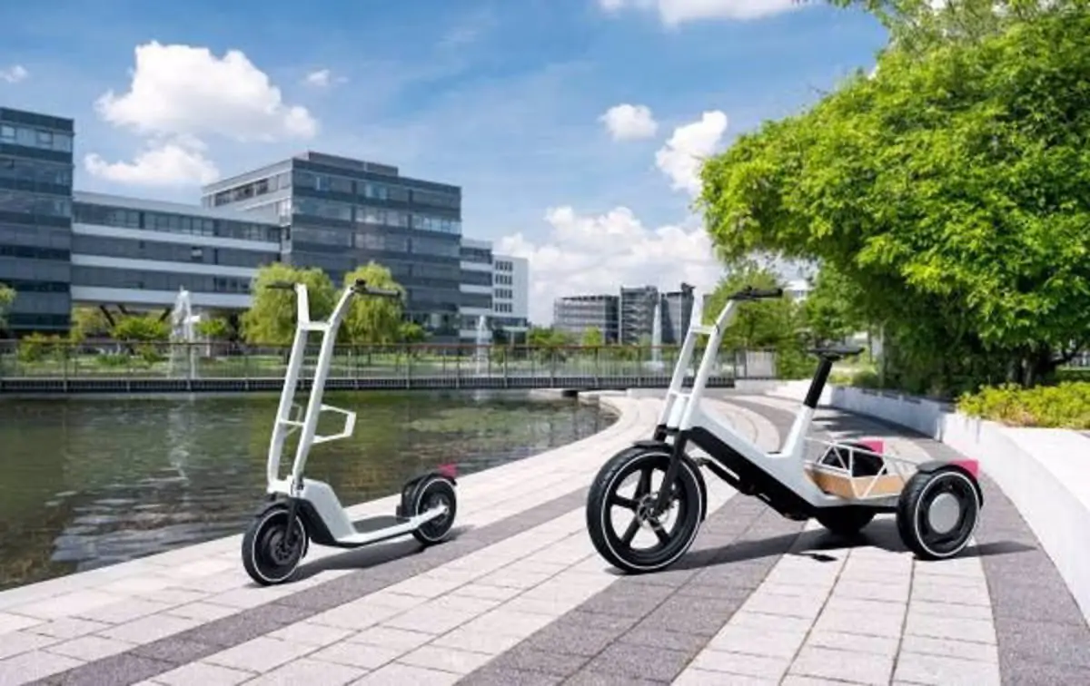 BMW presenta una bicicleta de carga y un scooter eléctrico