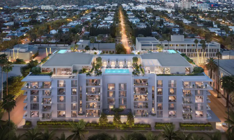 Mandarin Oriental ya tiene a la venta 54 pisos de lujo en Beverly Hills