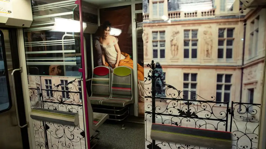 París lleva sus museos al tren de cercanías