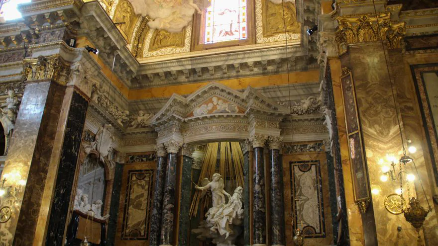 La luz de Bernini vuelve a iluminar la capilla del «Éxtasis de Santa Teresa»
