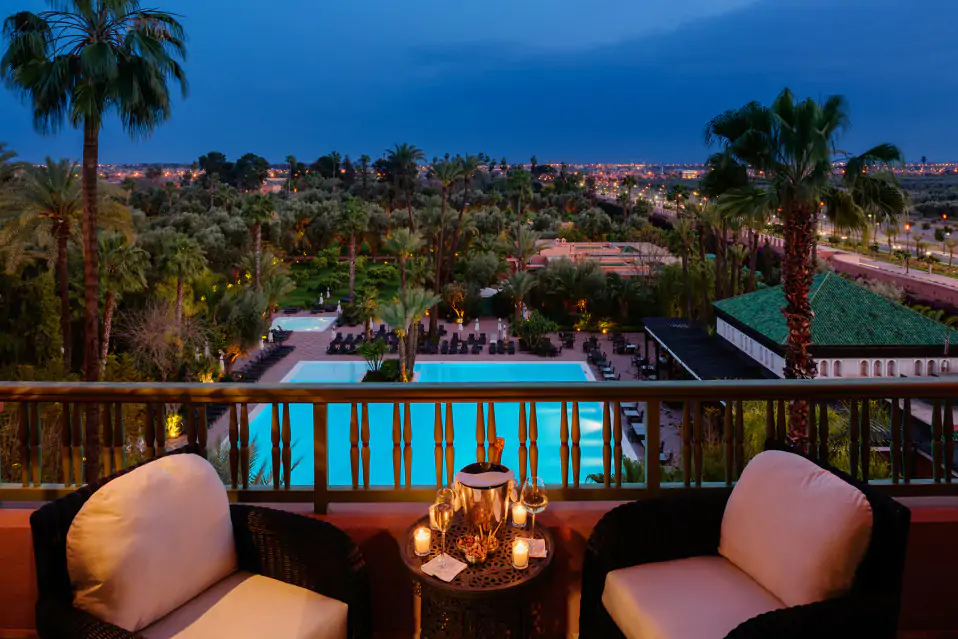 Un palacio de lujo en Marrakech
