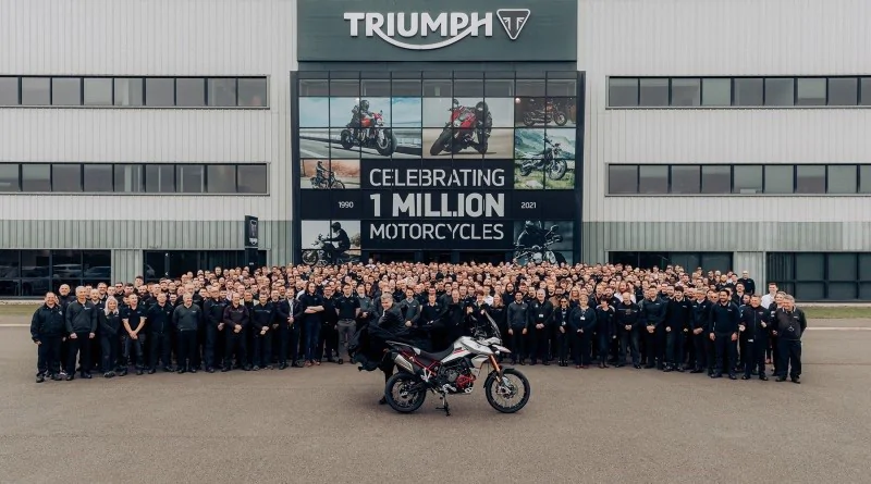 Triumph: Un millón de motos