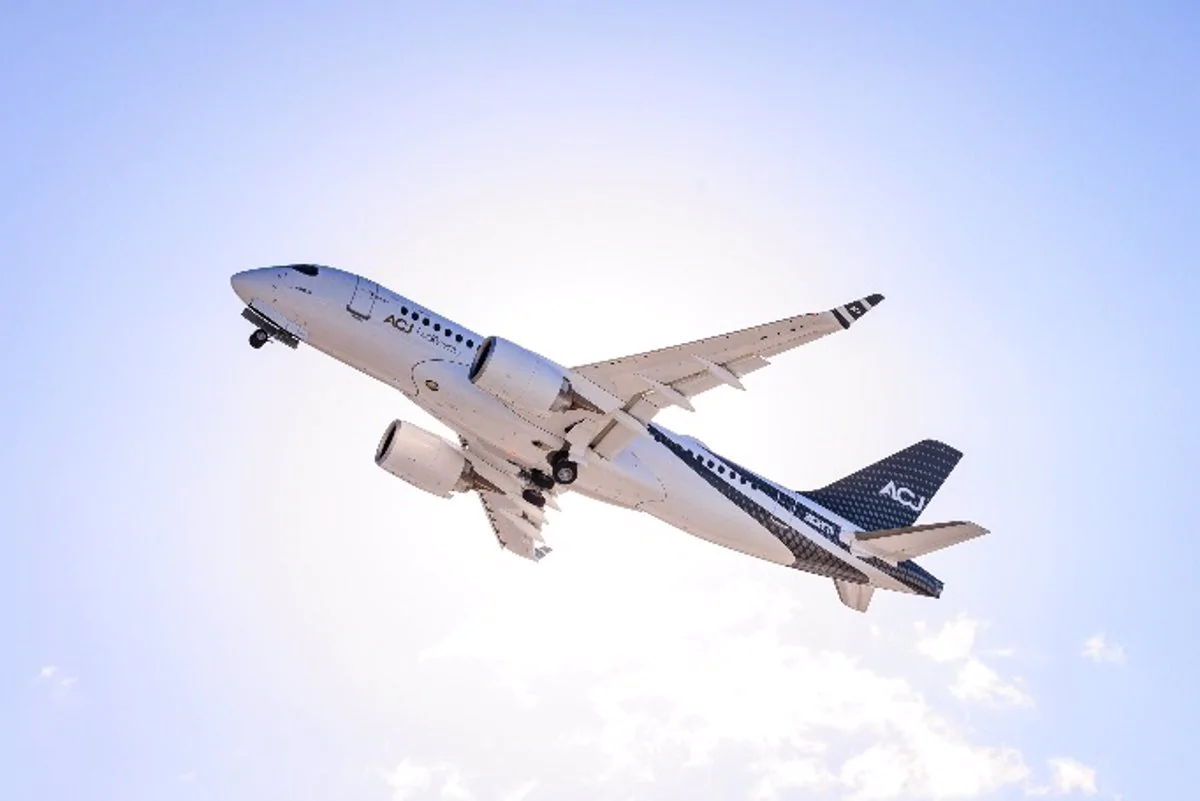 Airbus entrega su primer avión de negocios ACJ TwoTwenty