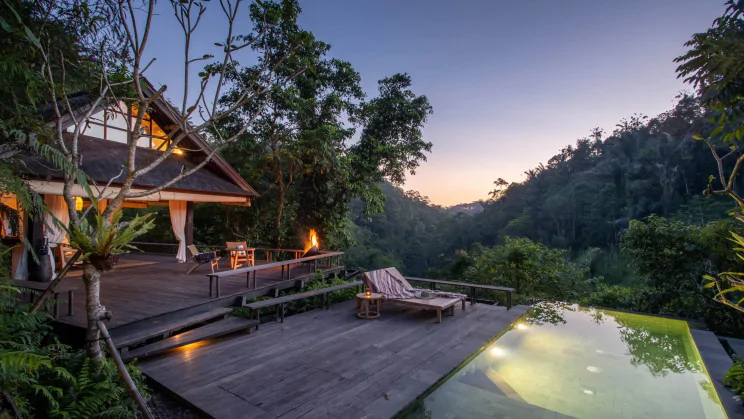Desconectar en plena selva de Bali