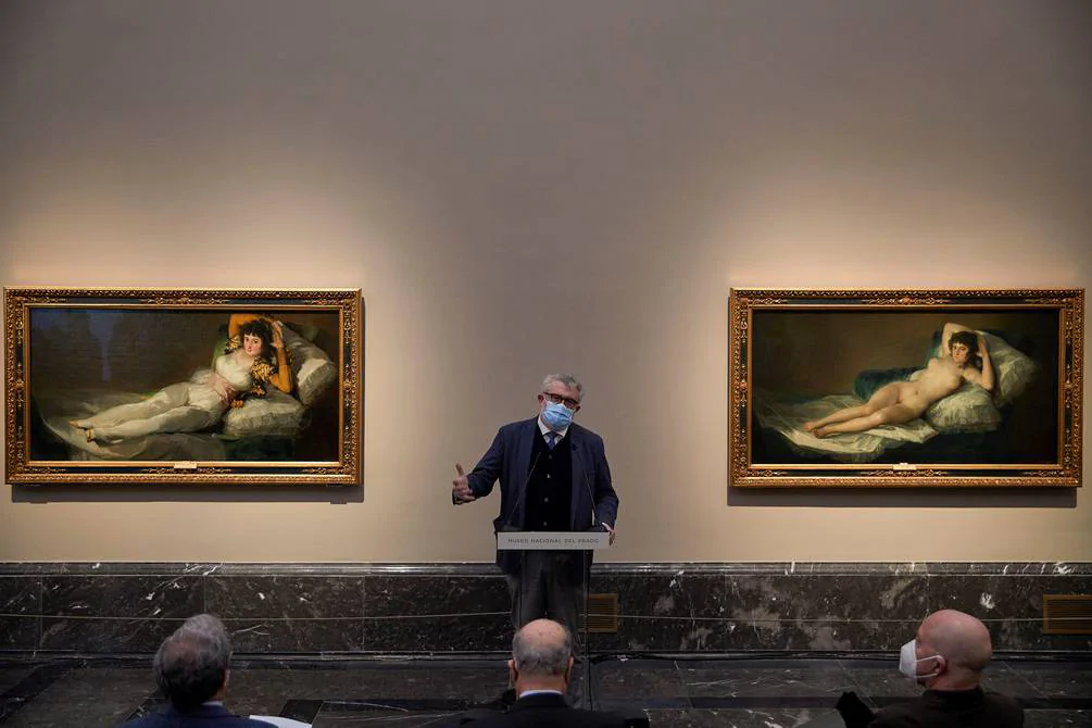 Las Majas de Goya, como se merecen en el Prado