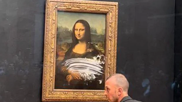 El Louvre evalúa el ataque con tarta a la Gioconda
