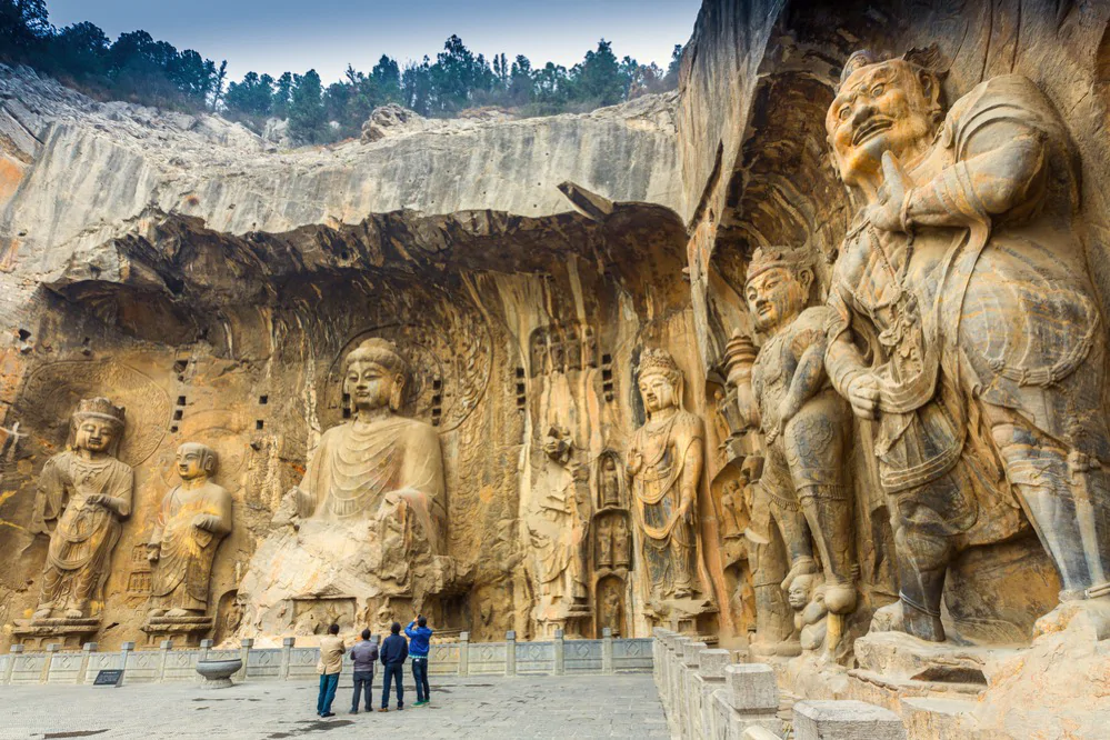 Las célebres grutas chinas de Longmen