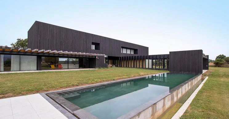 Un chalet de diseño singular en Cantabria