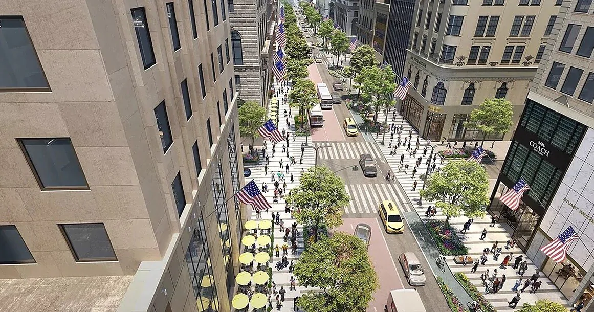 Nueva York cambiará la Quinta Avenida