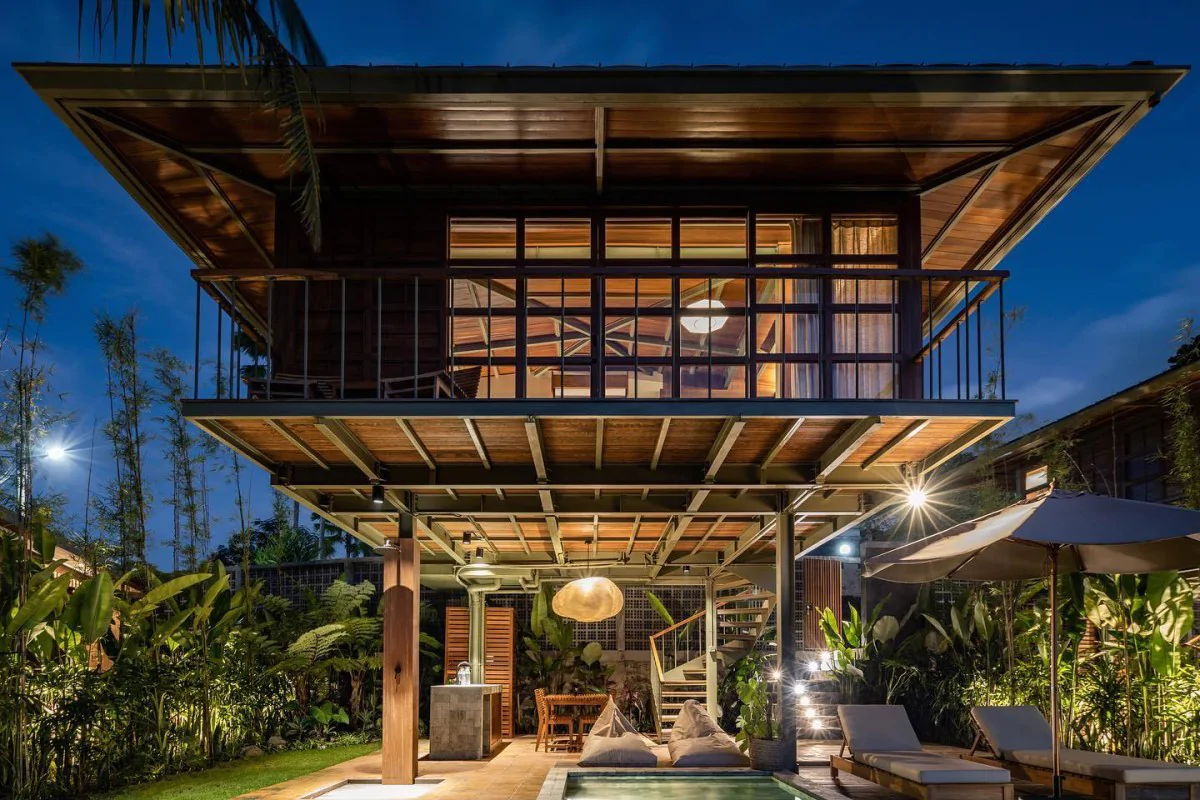 Alquilar una impresionante casa prefabricada cerca de Bali