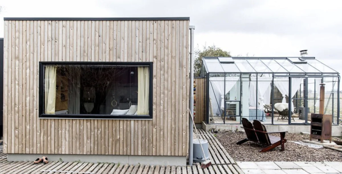 Una acogedora casa de vidrio muy cerca de Ámsterdam para alquilar en vacaciones