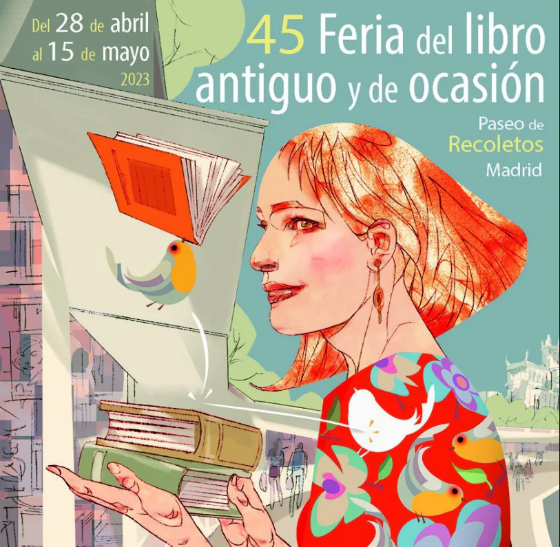 ‘Madrid de mi vida’, título de la 45 Feria del Libro Antiguo y de Ocasión de Madrid
