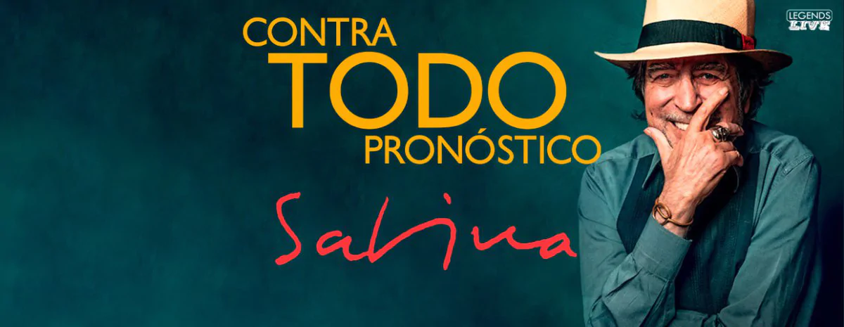 Joaquín Sabina comienza su gira ‘Contra todo pronóstico’ este jueves en Las Palmas de Gran Canaria