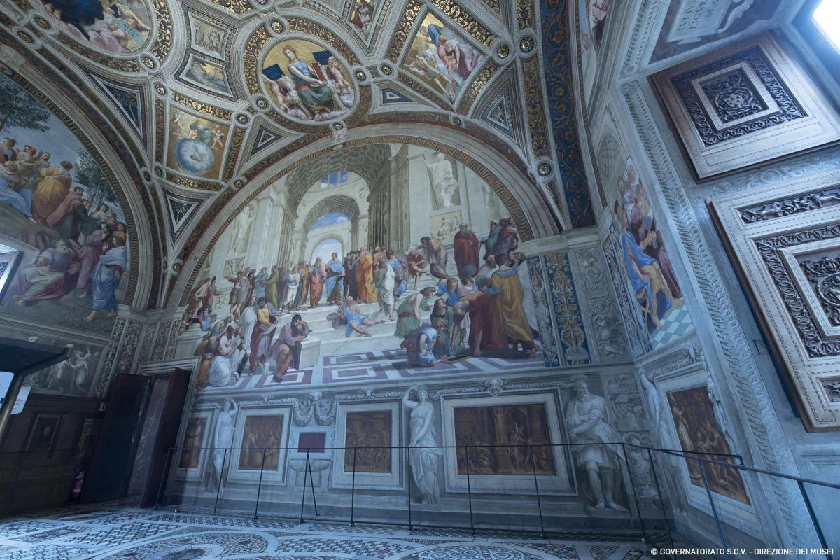 Los Museos Vaticanos en la penumbra
