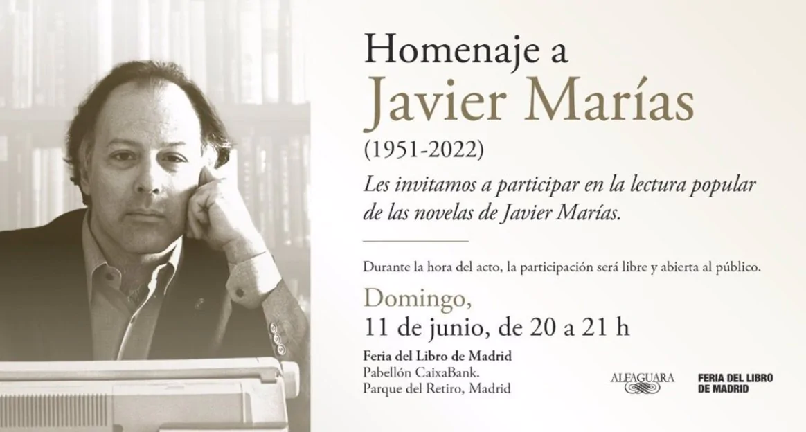 Antonio Gala y Javier Marías serán homenajeados esta semana en la Feria del Libro de Madrid