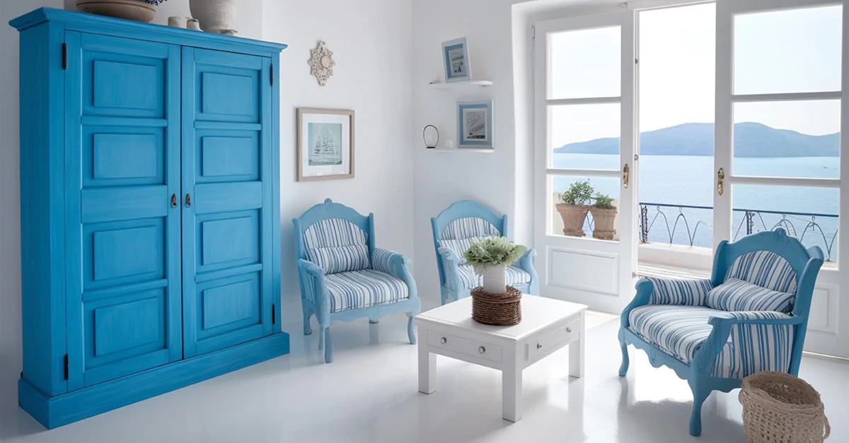 Tranquilidad, paz y relajación: cómo utilizar el color azul para decorar