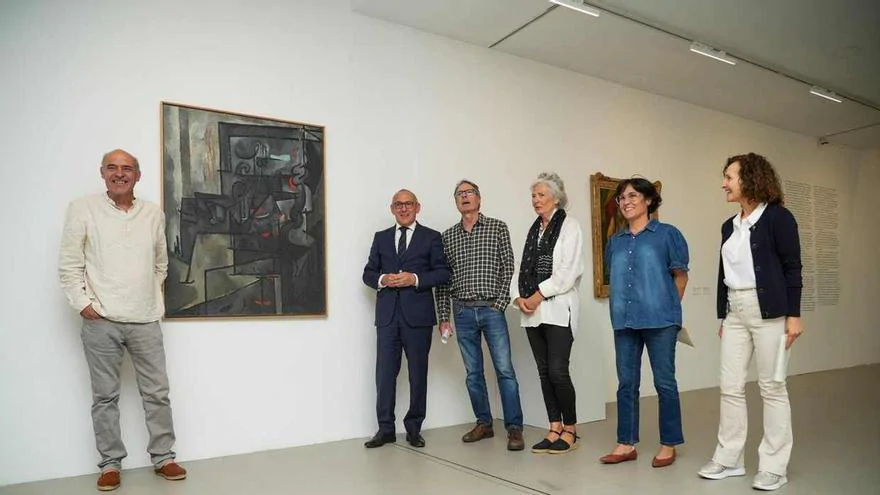 La familia de Néstor Basterretxea dona al museo Artium más de 5.000 documentos del archivo personal del artista