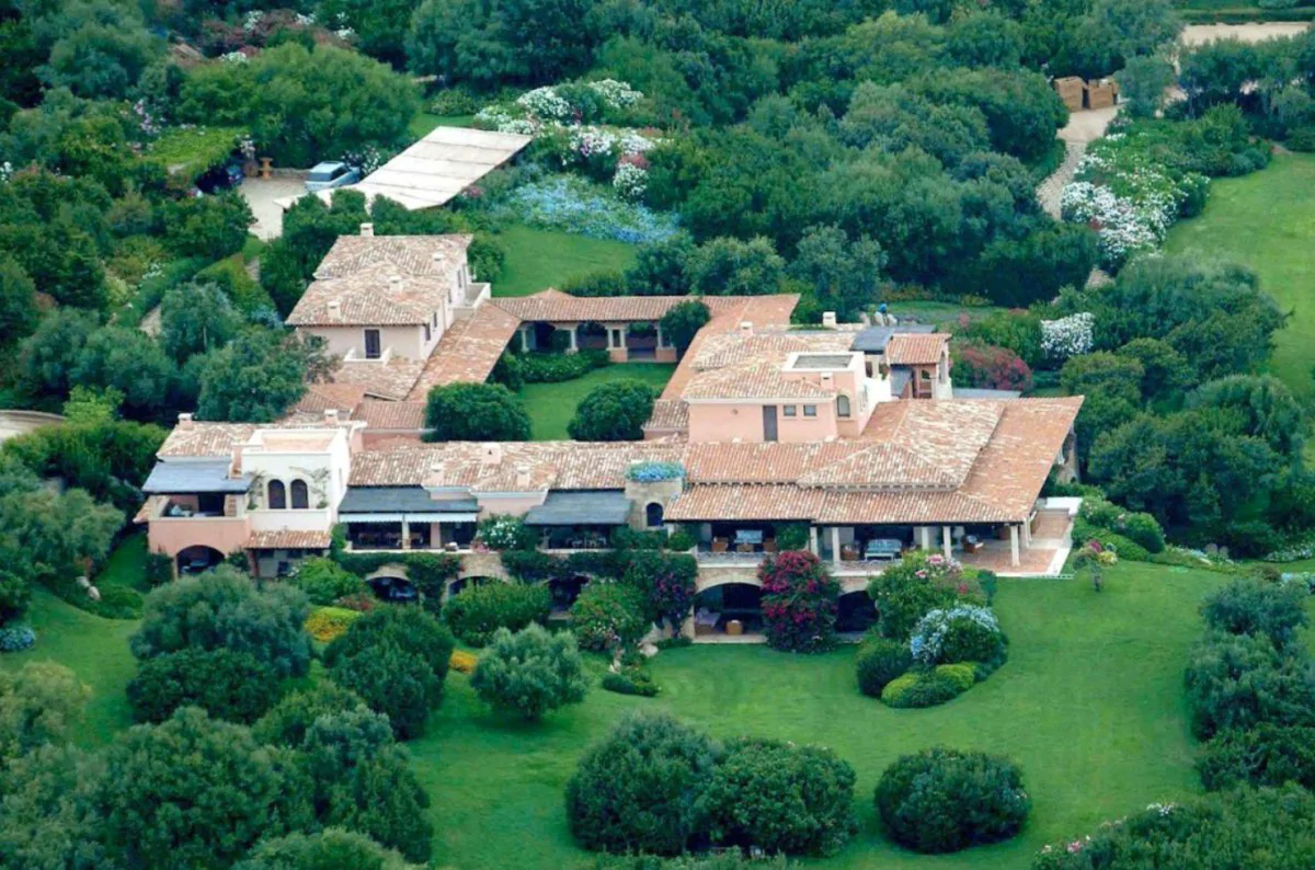 A la venta la villa más exclusiva de Berlusconi, cuyo valor podría alcanzar 500 millones