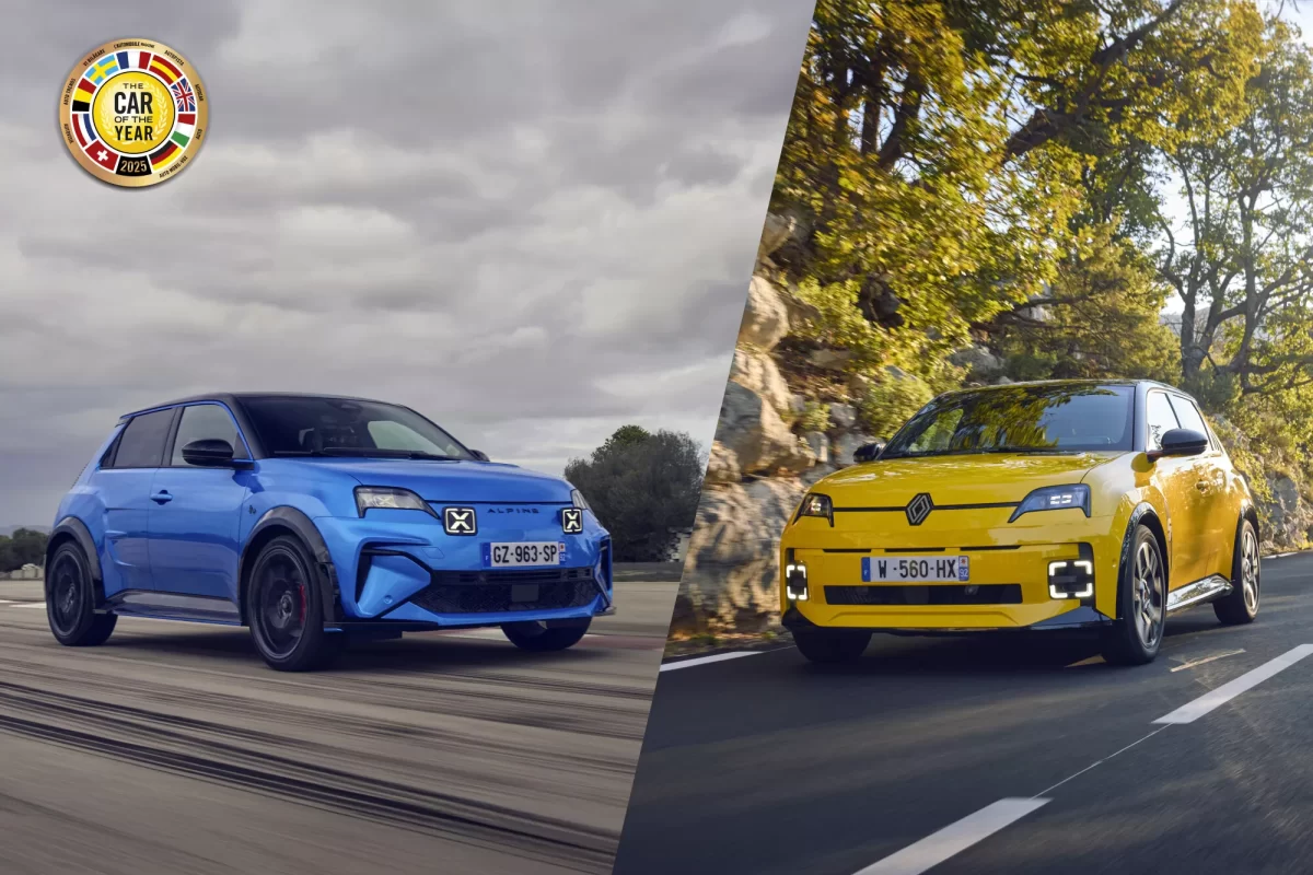Renault 5 E-Tech y Alpine A290, obtienen el título de “Coche del año en Europa 2025