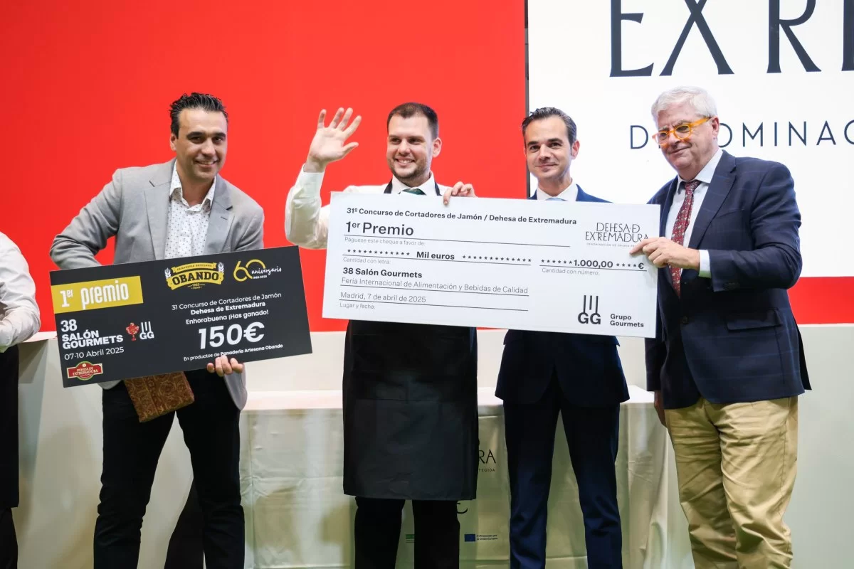 En el Salón Gourmets, se ha elegido al Mejor Cortador de Jamón de España