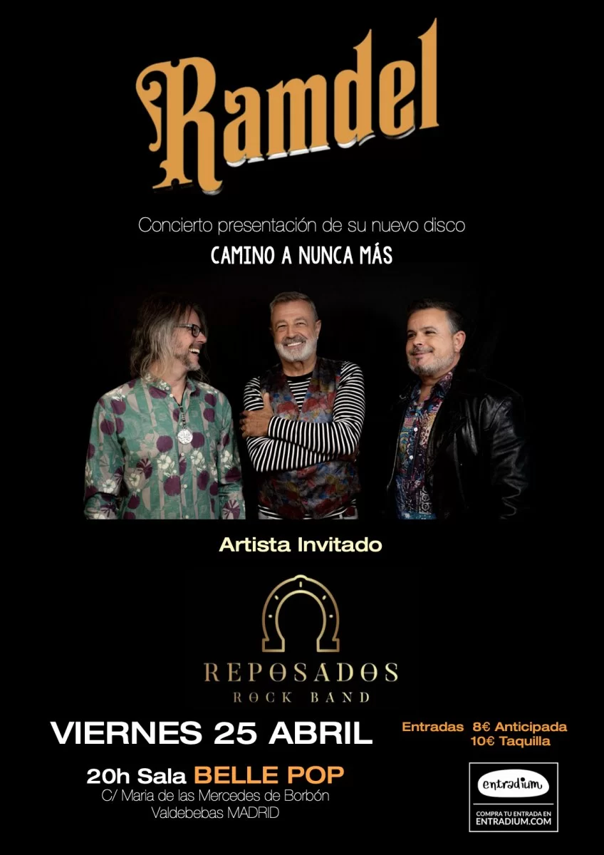 RAMDEL, ha presentado su nuevo disco en CD y Vinilo