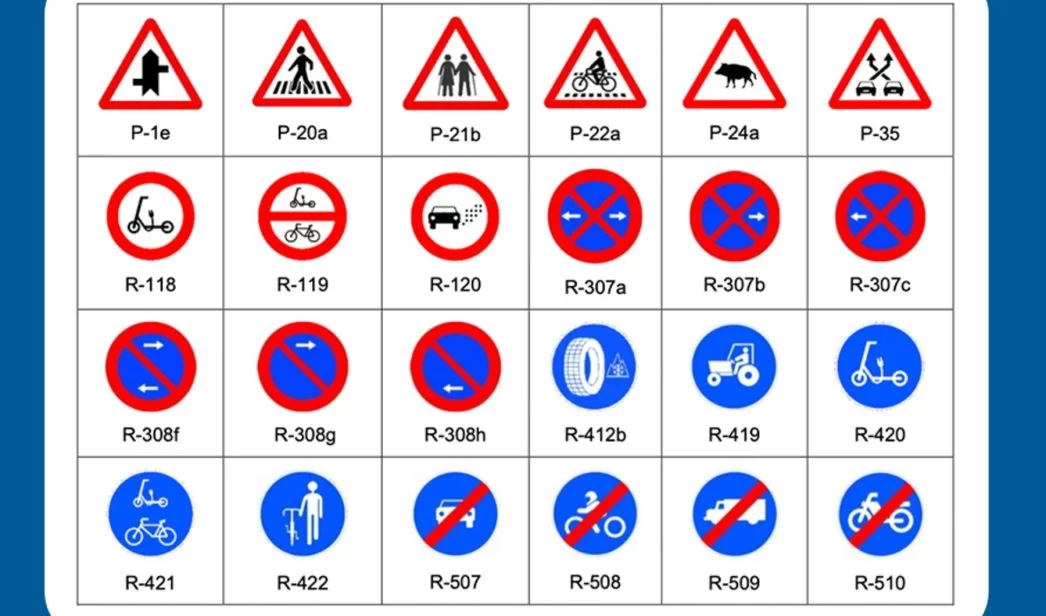 Atención, conductores de vehículos, el 1 de julio entran en vigor las nuevas señales de tráfico