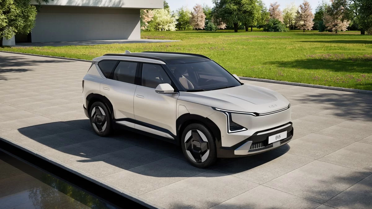 La movilidad eléctrica a los conductores europeos la adapta perfectamente el nuevo SUV Kia EV5