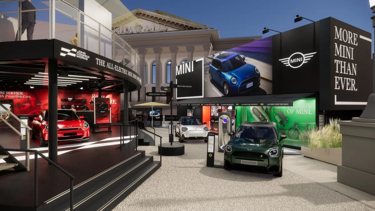 MINI en la IAA Mobility 2025: presentación mundial de dos coches de exposición y espectacular Open Space en Múnich