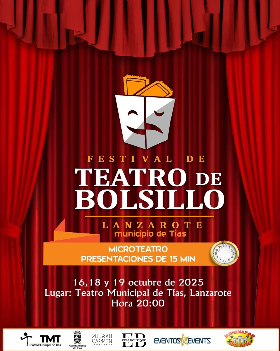 El Festival Internacional de Teatro de Bolsillo vuelve a Tías en octubre