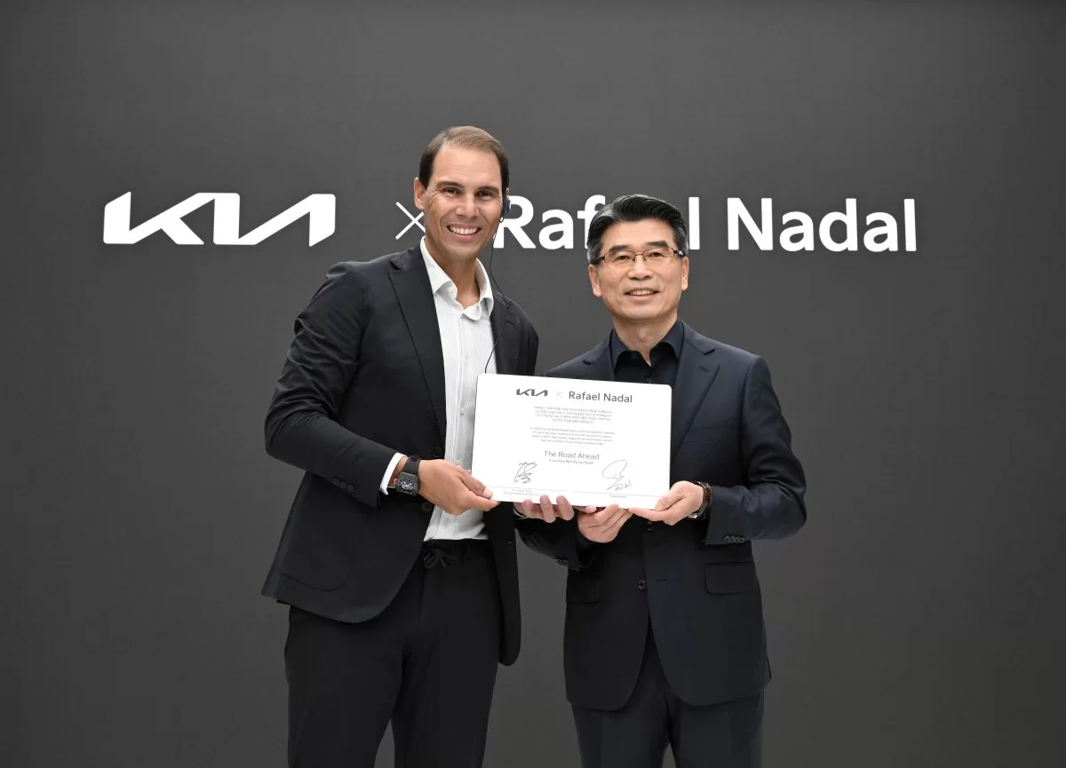 Kia amplía su colaboración con la leyenda del deporte y del tenis Rafael Nadal