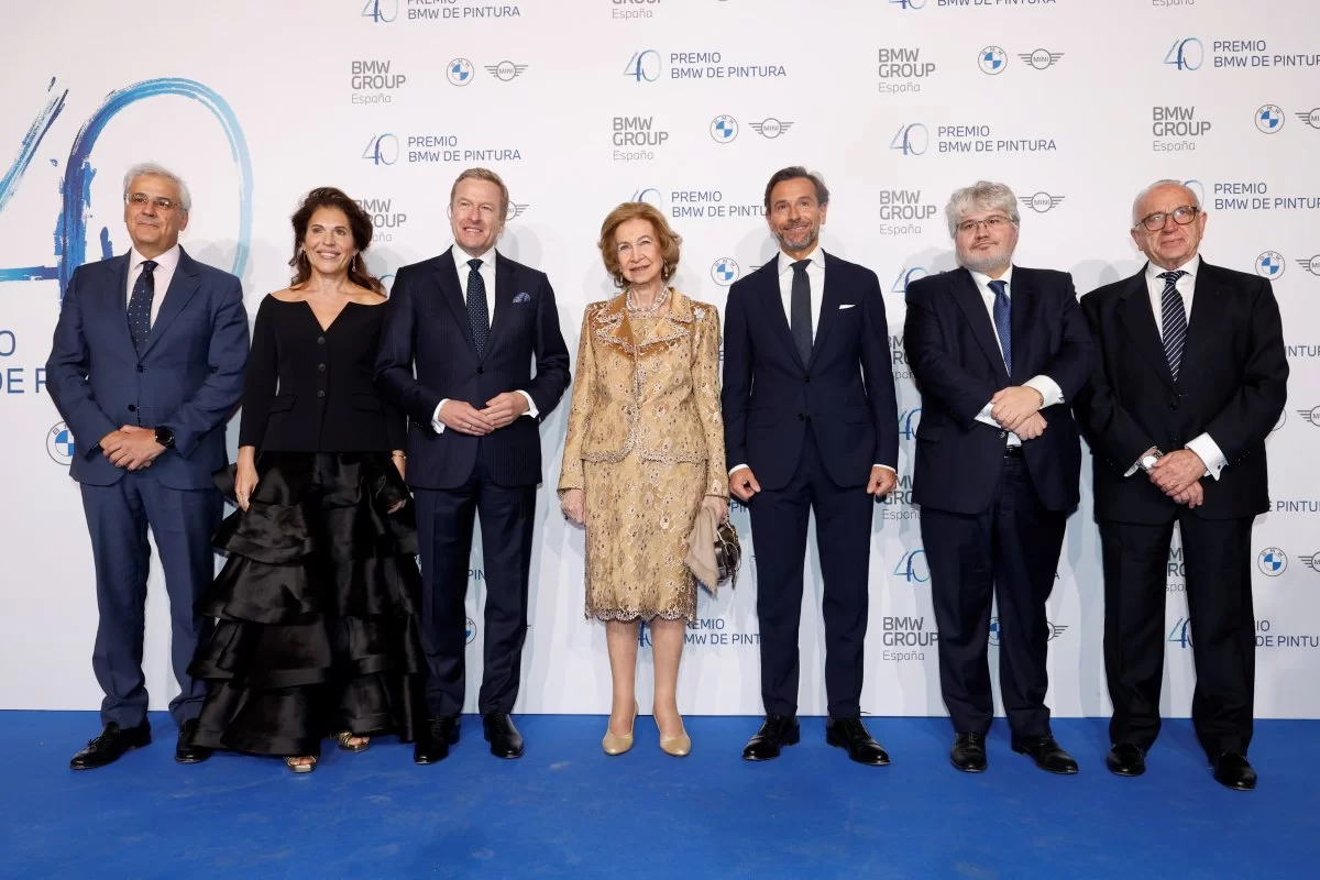 La reina Doña Sofía ha presidido la 40ª edición del premio BMW de Pintura