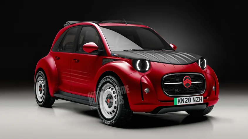 Vuelve el Citroën 2CV, un coche urbano eléctrico que rinde homenaje al icónico modelo original.