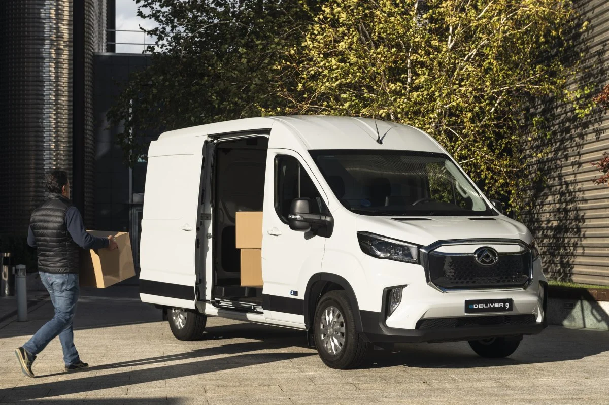 Maxus actualiza la gama de su furgoneta eléctrica eDeliver 9
